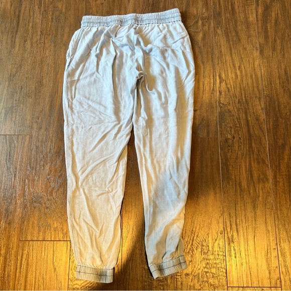 ARITZIA Talula Los Feliz Chambray Joggers Light Blue Wash | S - Picture 8 of 11